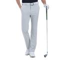 GoPlayer メンズ パンチングで通気性のあるゴルフ パンツ (ライト グレー)