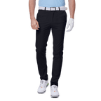 GoPlayer男冲孔防潑水高爾夫長褲(黑) 2024