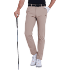 GoPlayer男吸濕排汗高爾夫長褲(卡其)2025