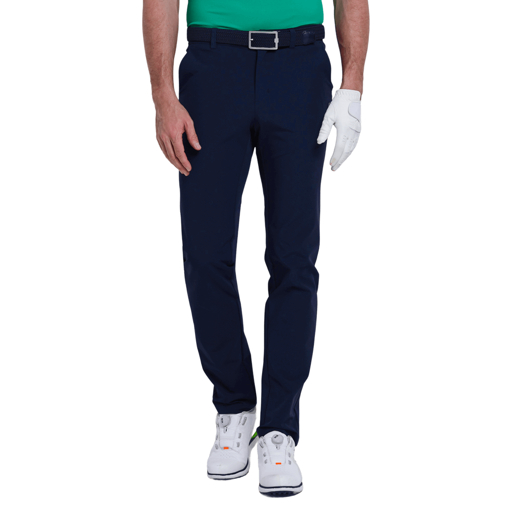 GoPlayer男吸濕排汗高爾夫長褲(藏青)2025