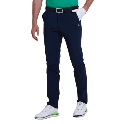 GoPlayer男吸濕排汗高爾夫長褲(藏青)2025