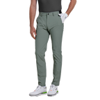 GoPlayer男四面彈高爾夫長褲(豆綠)