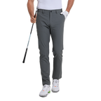 GoPlayer男四面彈高爾夫長褲(深灰)