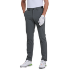 GoPlayer男四面彈高爾夫長褲(深灰)