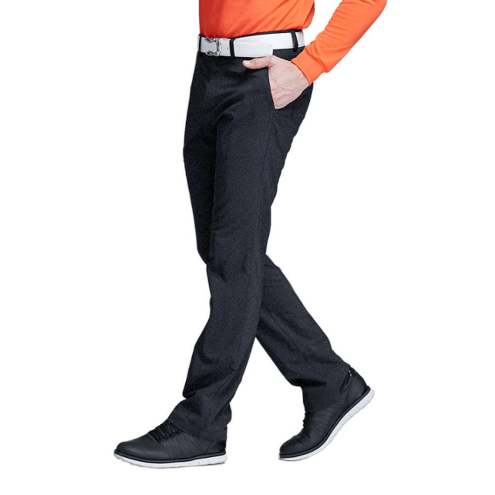 GoPlayer elastic waist quick-drying golf trousers (plain black)