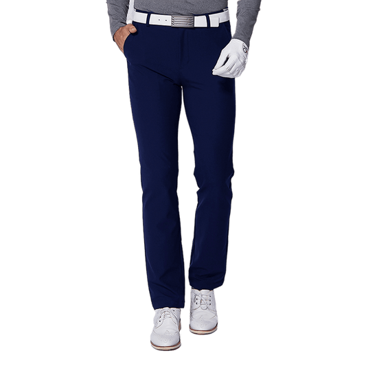 GoPlayer elastic waist autumn and winter golf trousers (navy blue)