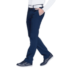 GoPlayer彈性腰圍快乾高爾夫長褲(暗藍)