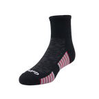 GoPlayer男細針竹炭踝上運動襪（黑）