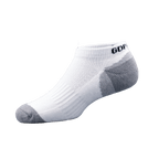 GoPlayer女竹炭氣墊運動短踝襪(白)