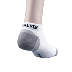 GoPlayer女竹炭氣墊運動短踝襪(白)