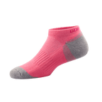 GoPlayer女竹炭氣墊運動短踝襪(胭紅)