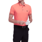 GoPlayer男輕薄超彈短袖上衣(橘)