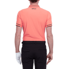 GoPlayer男輕薄超彈短袖上衣(橘)