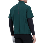 GoPlayer男高爾夫短袖運動背心(暗綠)