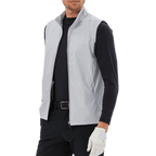 GoPlayer男高爾夫防潑水運動背心(淺灰)