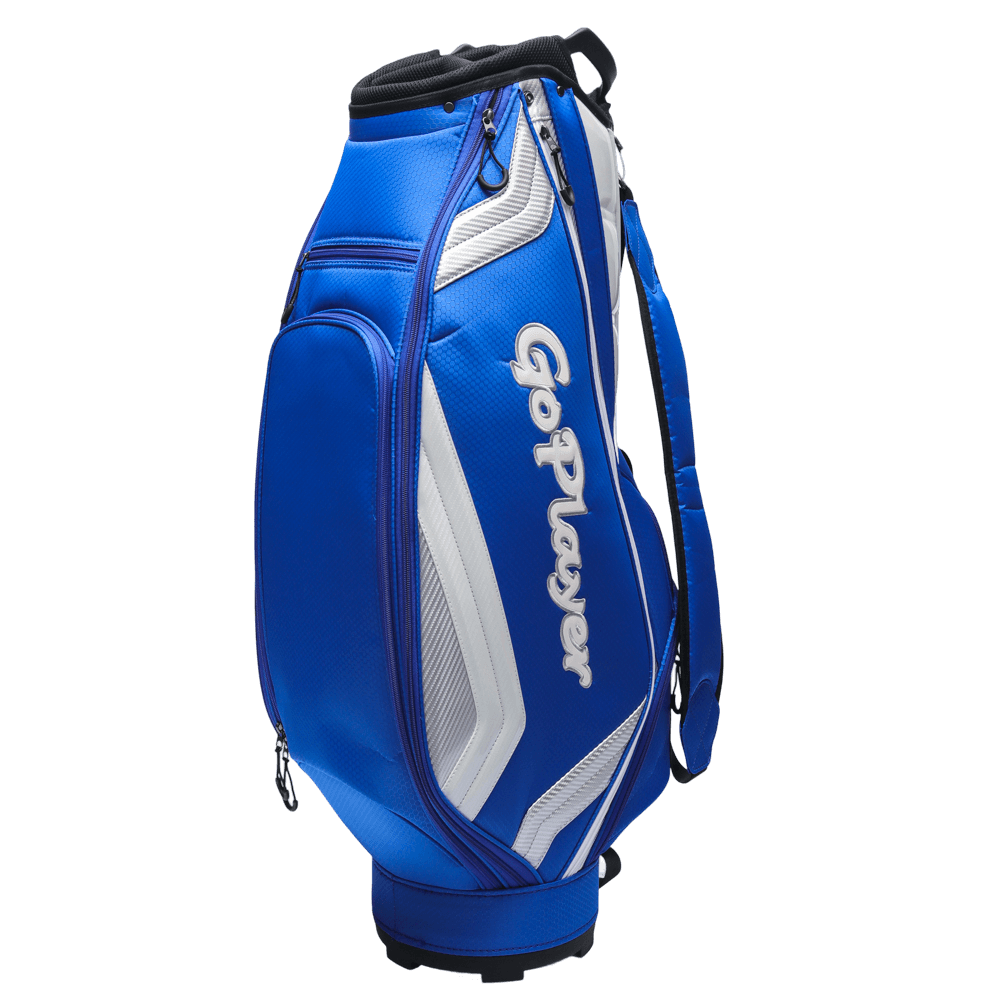 GoPlayer 9'專業高爾夫球袋(藍)