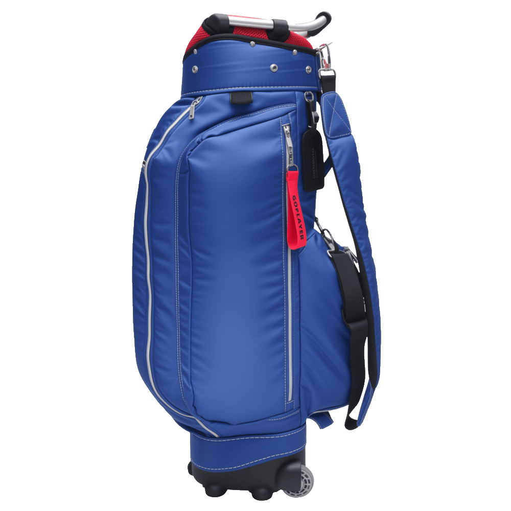 GoPlayer 9.5"有輪高爾夫桿袋(藏青)