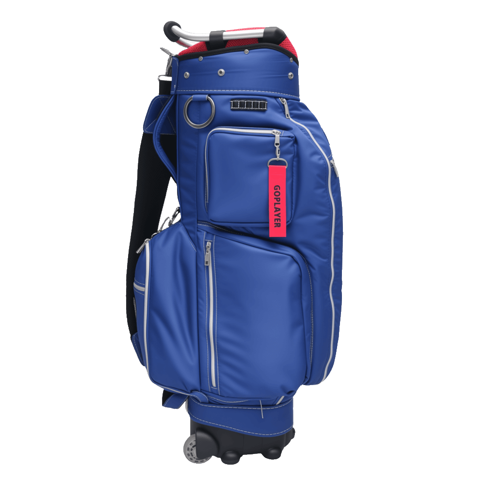 GoPlayer 9.5"有輪高爾夫桿袋(藏青)