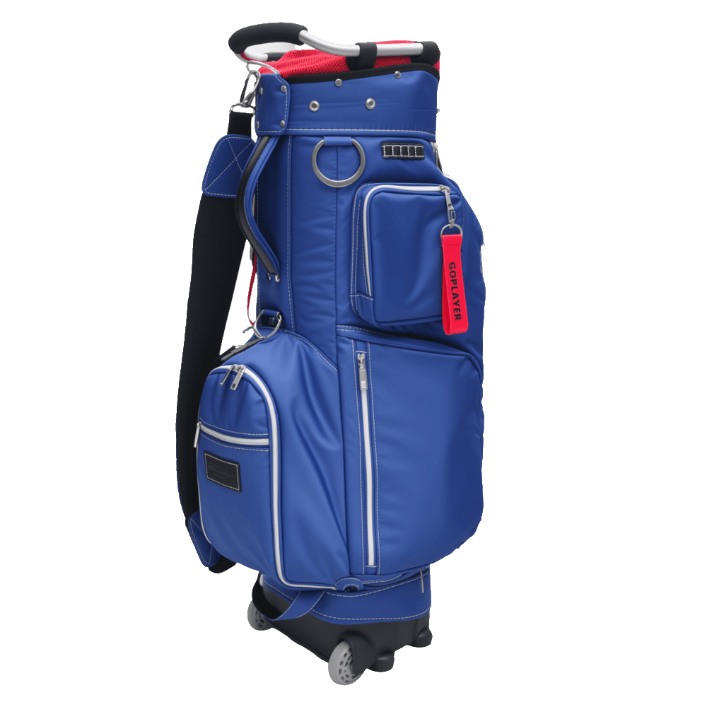 GoPlayer 9.5"有輪高爾夫桿袋(藏青)