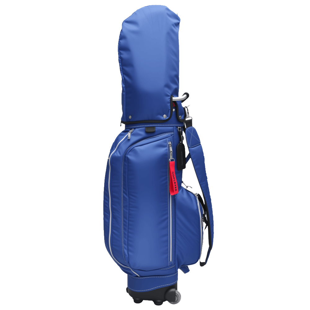 GoPlayer 9.5"有輪高爾夫桿袋(藏青)