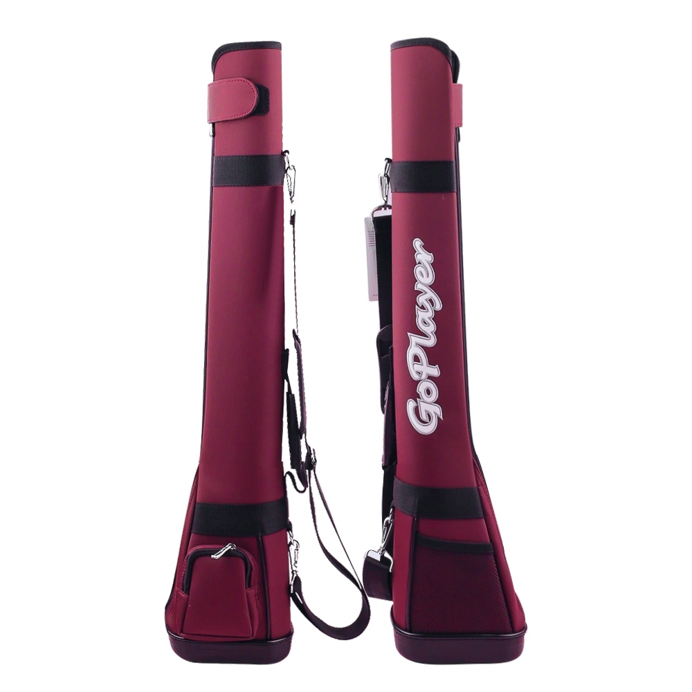 GoPlayer ファッション クロス ハーフガン バッグ (バーガンディ)