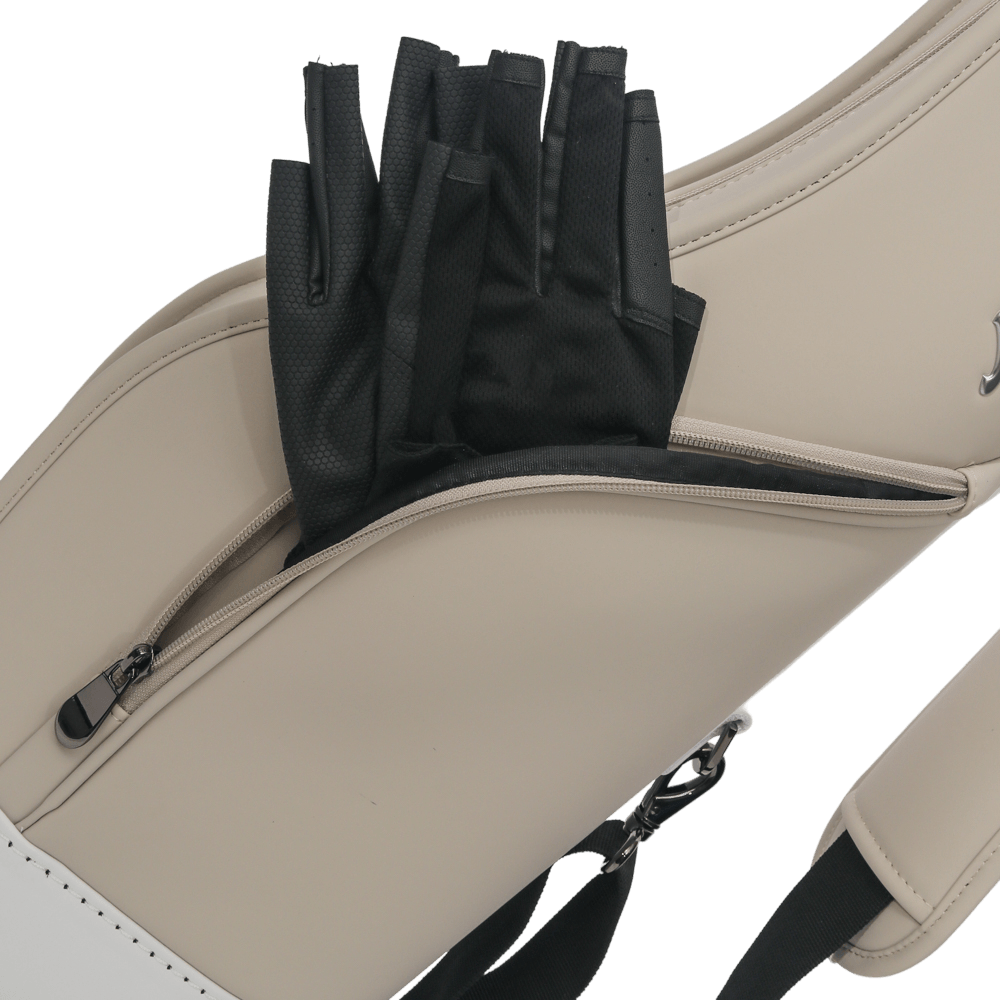 GoPlayer Exquisite Leather Half-Length Gun Pouch (Light Brown)