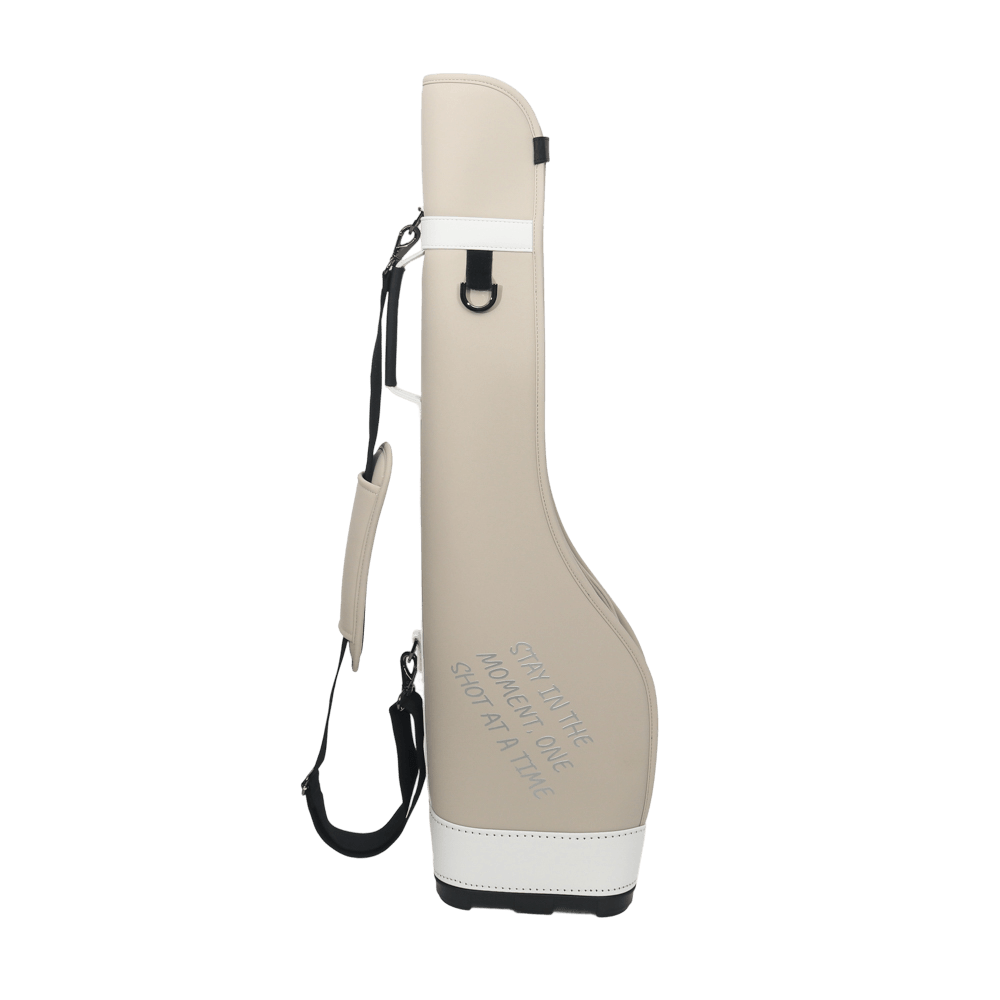 GoPlayer精緻皮革半截大槍袋(淺棕)