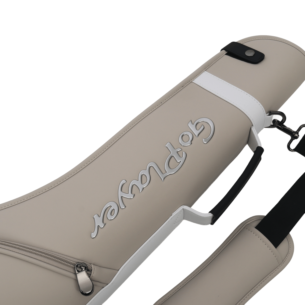 GoPlayer Exquisite Leather Half-Length Gun Pouch (Light Brown)