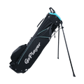 GoPlayer ゴルフ軽量三脚バッグ (ブラックとライトブルー)