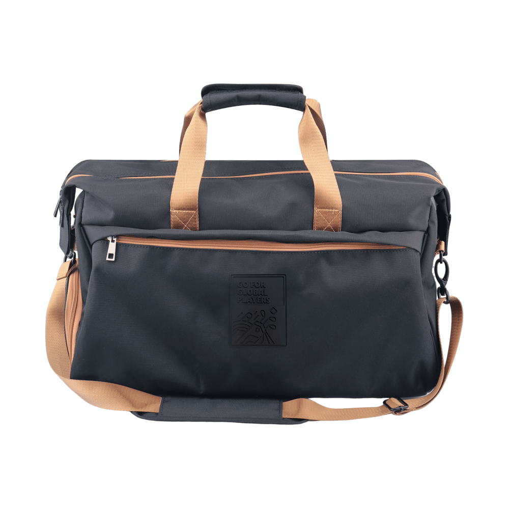 GoPlayer高爾夫精緻布衣物袋(黑)