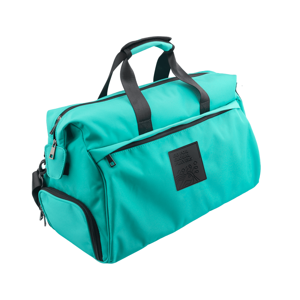 GoPlayer高爾夫精緻布衣物袋(湖綠)