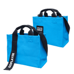 GoPlayer高爾夫帆布托特包(淺藍)