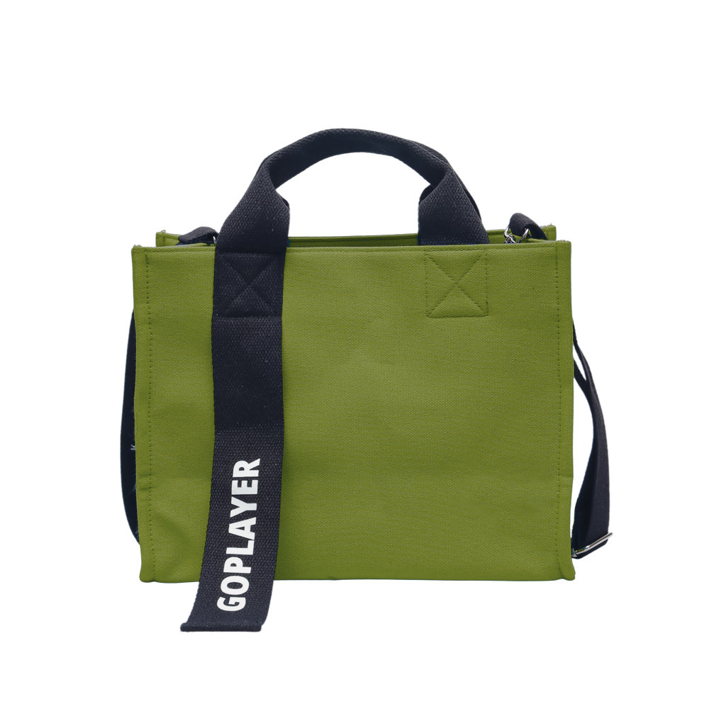 GoPlayer Golf Canvas Tote Bag (Green)