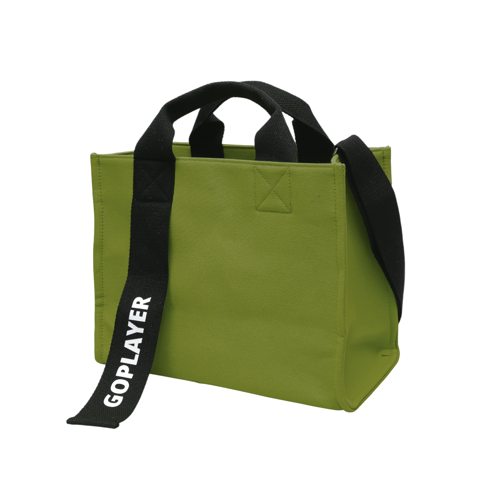 GoPlayer Golf Canvas Tote Bag (Green)
