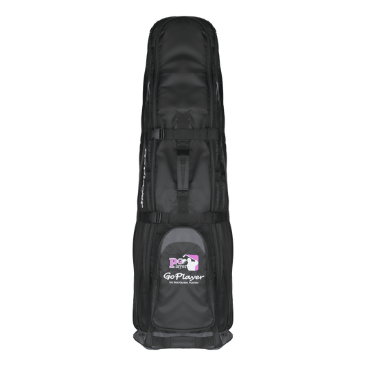 GoPlayer wheeled travel air bag (black and gray)