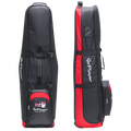 GoPlayer ホイール付きトラベルエアバッグ（ブラック/レッド）