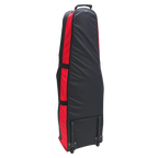 GoPlayer ホイール付きトラベルエアバッグ（ブラック/レッド）