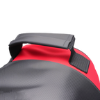 GoPlayer ホイール付きトラベルエアバッグ（ブラック/レッド）