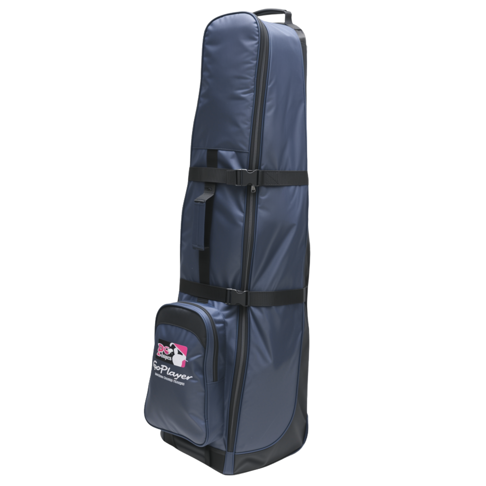GoPlayer ホイール付きトラベルエアバッグ（ネイビーブルー）