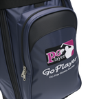GoPlayer ホイール付きトラベルエアバッグ（ネイビーブルー）