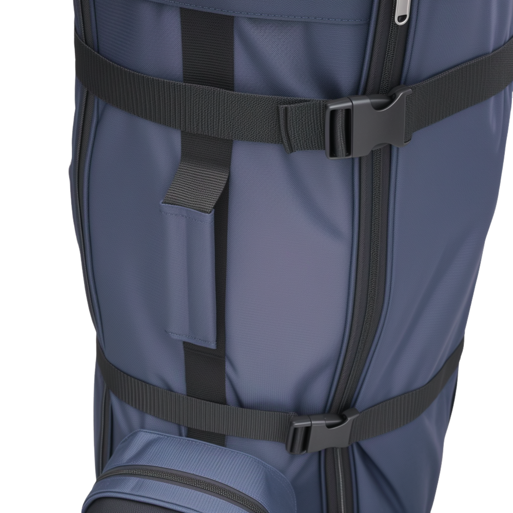 GoPlayer ホイール付きトラベルエアバッグ（ネイビーブルー）