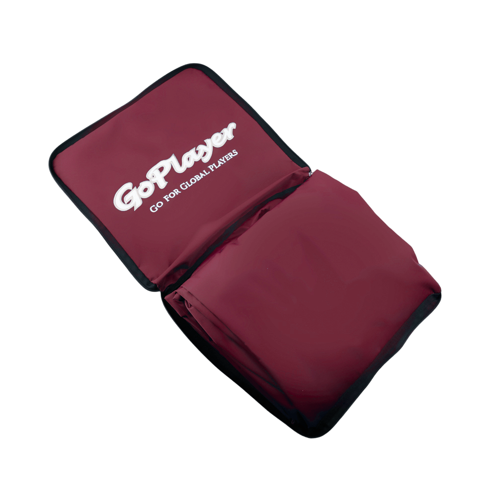 GoPlayer簡易旅行外袋(酒紅)