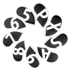 GoPlayer大號碼PU鐵桿套組黑