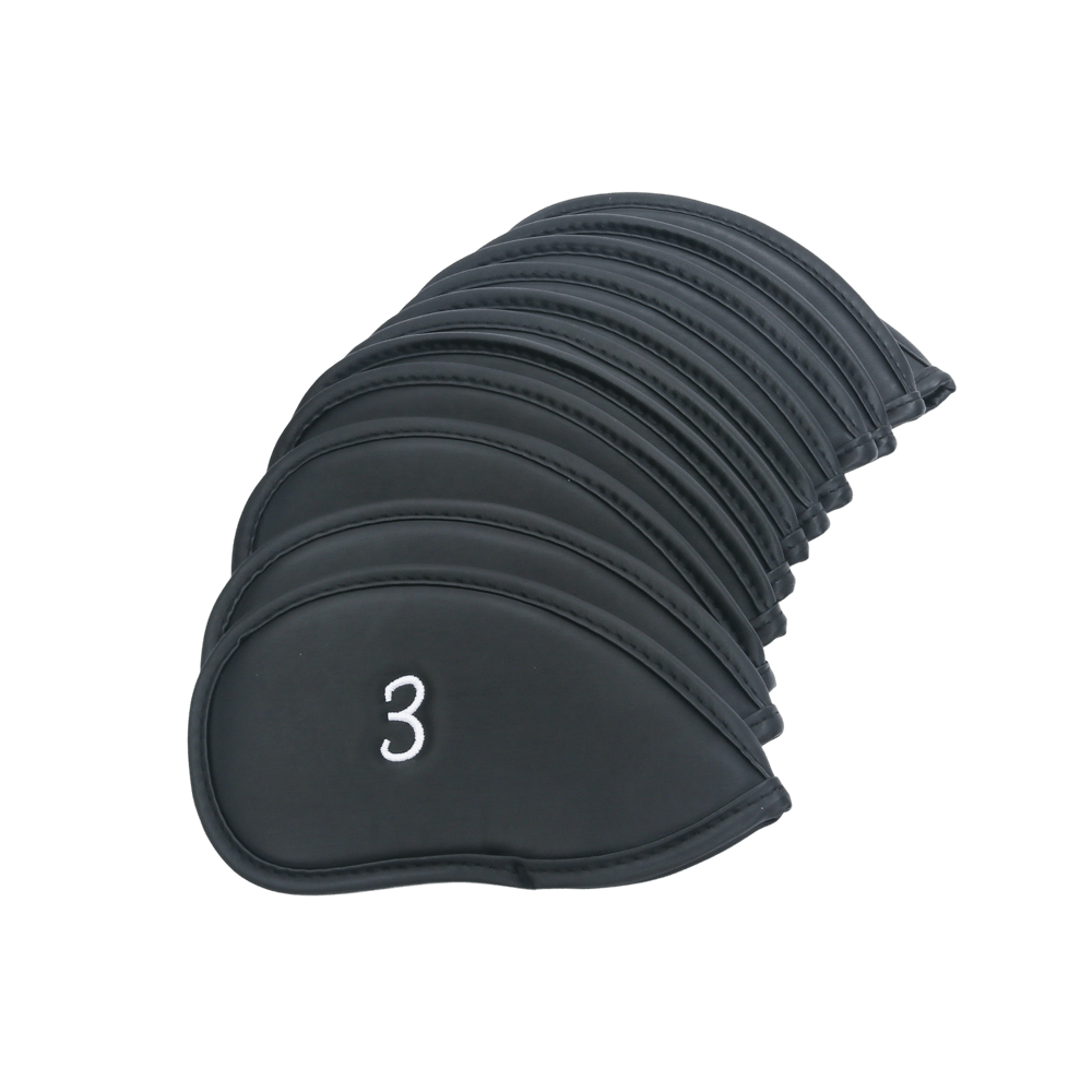 GoPlayer 高爾夫數字鐵桿套組 (黑)