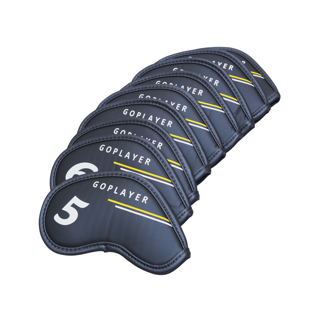 GoPlayer 磨砂皮革鐵桿套組(黑)