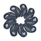 GoPlayer 磨砂皮革鐵桿套組(黑)