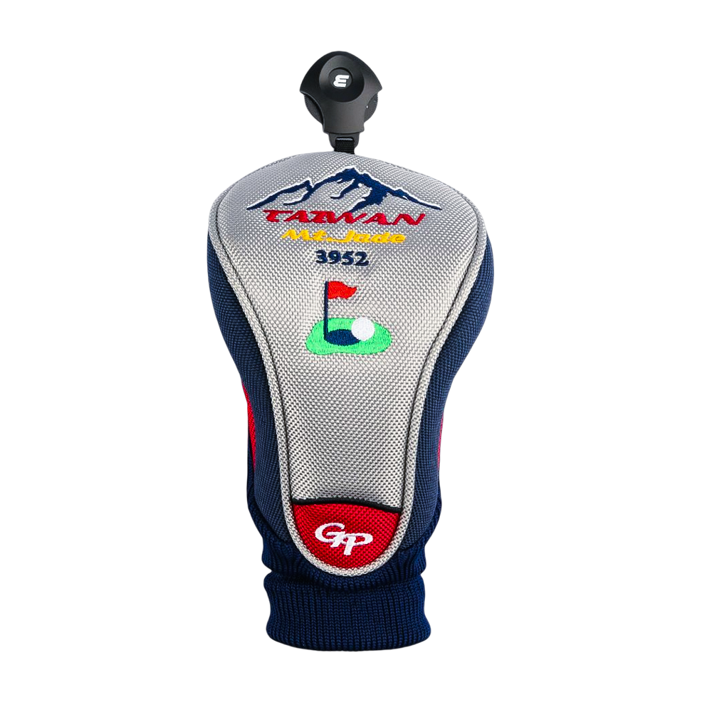 GoPlayer玉山尼龍布款球道木桿套 (灰)