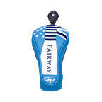 GoPlayer Fairway Wood Cover Western Flag (Light Blue)