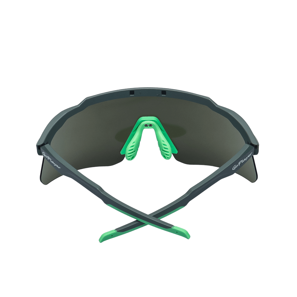 GoPlayer運動太陽眼鏡(銀框鍍水銀片)