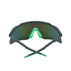 GoPlayer運動太陽眼鏡(銀框鍍綠片)